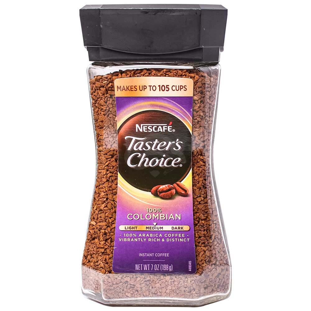 Nescafe Taster's Choice Colombian Instant Coffee, 7 Oz