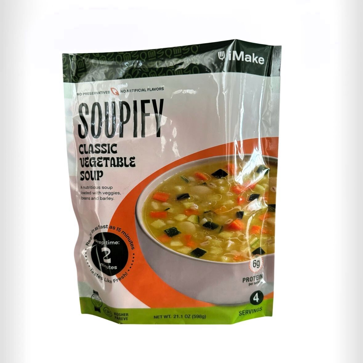 iMake Soupify Classic Vegetable Soup, 21.1 Oz | Landau's - Kosher