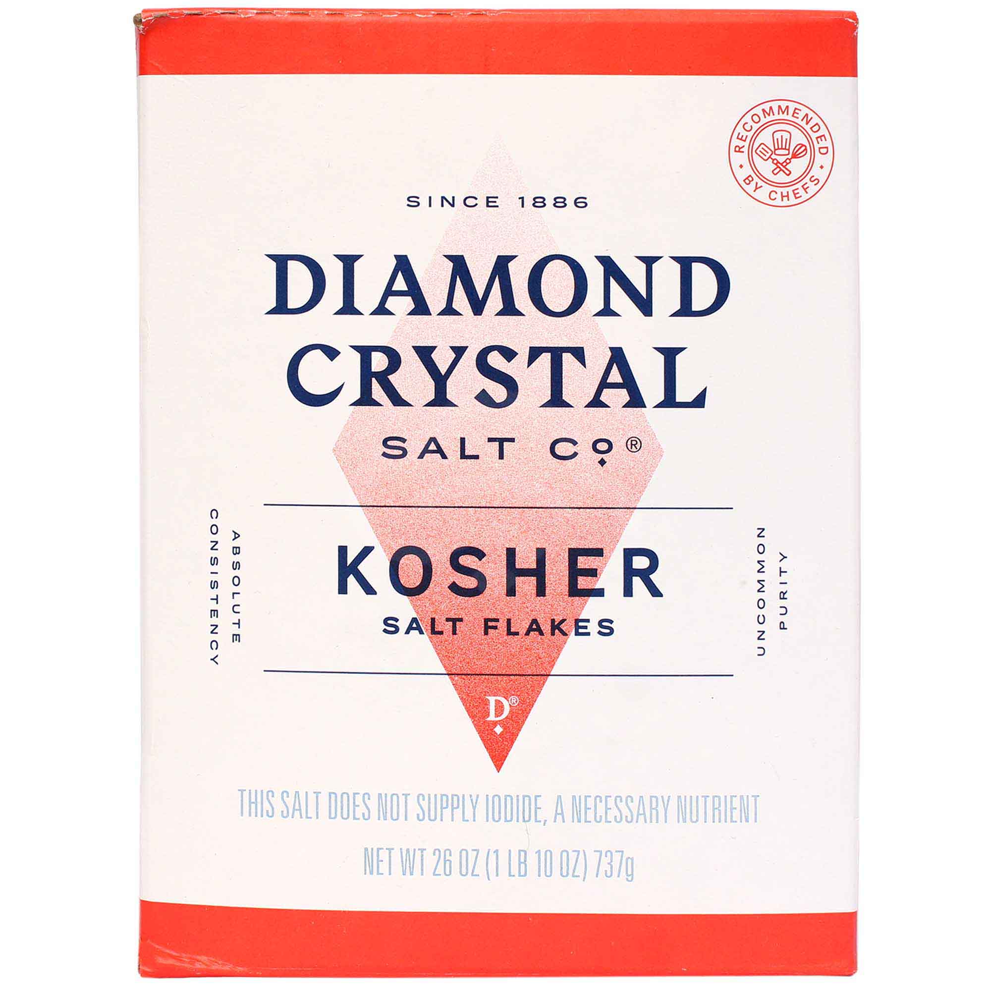 Diamond Kosher Salt 26Z | Landau's - Kosher Grocery Delivery in